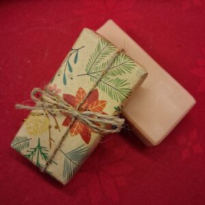 jõulune veiserasvaseep roosa savi ja lavendliga