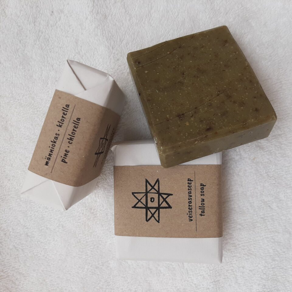 veiserasvaseep männiokka ja klorellaga - Image 2