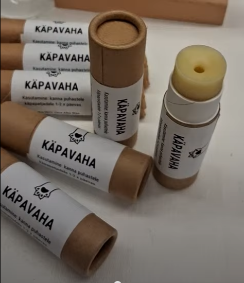 käpavaha aplikaatoris